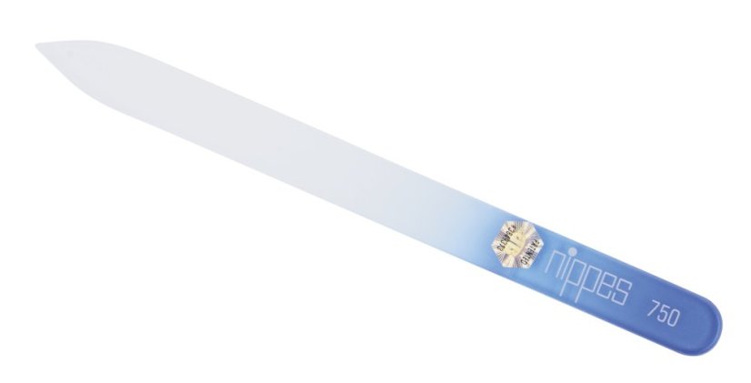 Solingen Pilník skleněný na nehty duhový 14 cm 1 ks