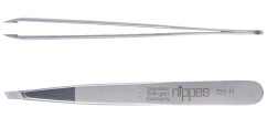 Pinzeta kosm. zkosená, matná, nerez 9,5 cm NIPPES Solingen