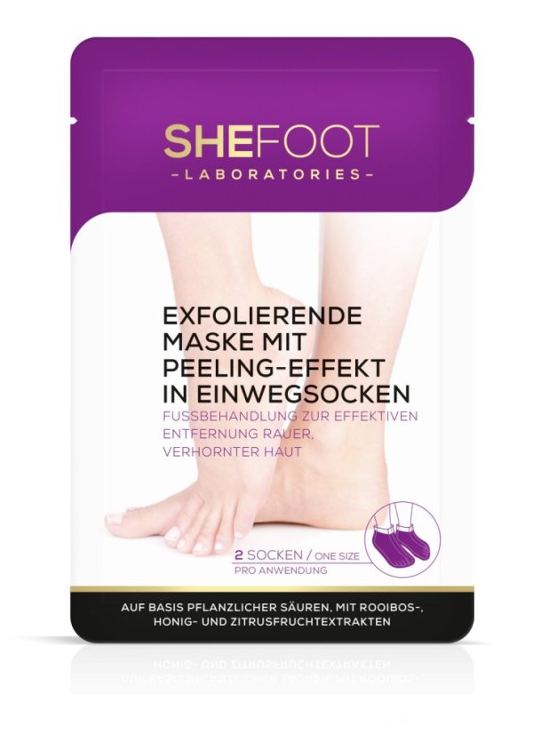 Exfoliační ponožky s peelingovým účinkem