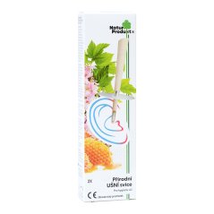 Naturprodukt přírodní ušní svíce 2 ks