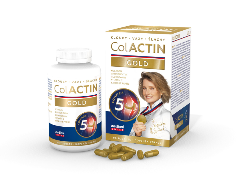 Clinex ColACTIN GOLD 90 tobolek Kloubní výživa