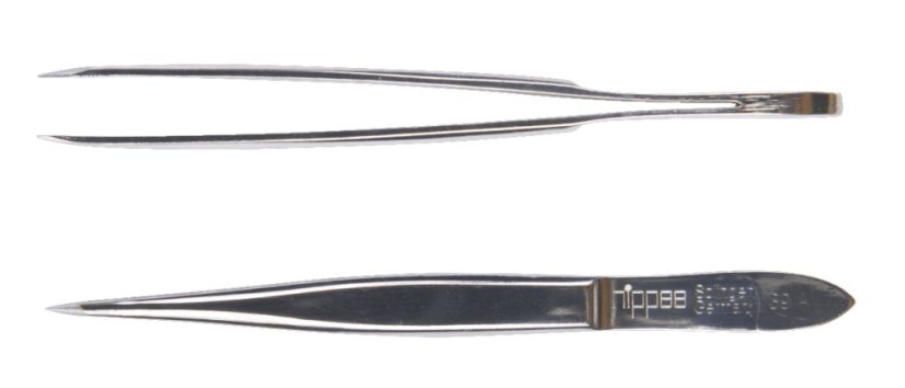 Pinzeta špičatá, extra jemná 8 cm NIPPES Solingen