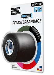 Náplast BUDDYCARE 5cmx4,5m černá 1 ks