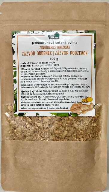 Zázvor oddenek sušený 100 g Zázvor oddenek sušený 100 g