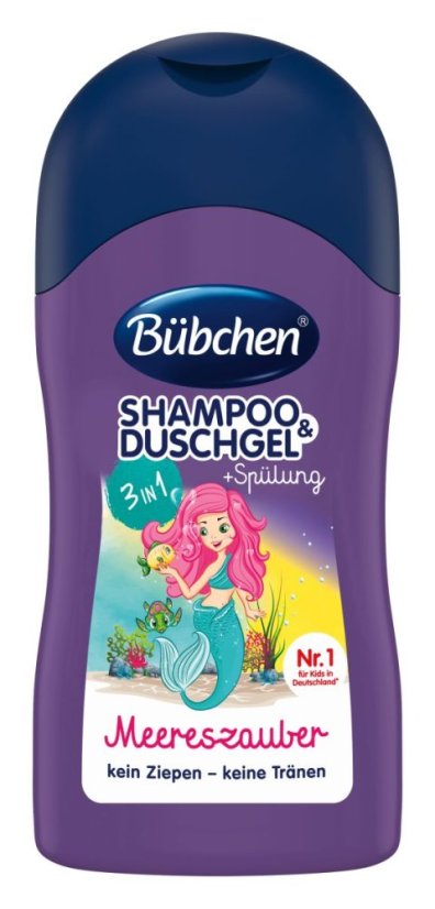 Bübchen Kids 3v1 sprchový gel + šampon + balzám 50 ml