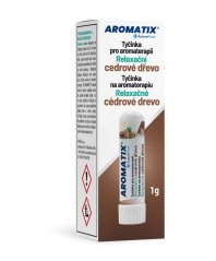 Aromatix nosní inhalátor, relaxační cedr 1 ks