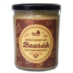 Arašídový krém Bourák  400g Naturprodukt