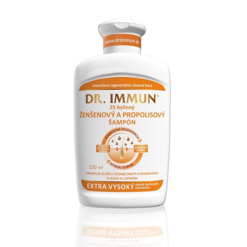 DR.IMMUN Ženšenový a propolisový šampon