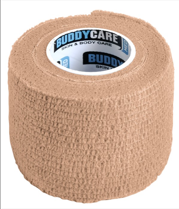 Náplast BUDDYCARE 5cm x 4,5m pleťová 1 ks