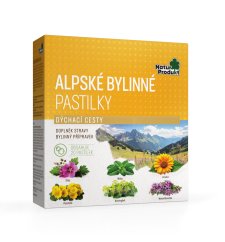 Naturprodukt Alpské pastilky 20 pastilek