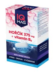 IQ Mag hořčík s vitamínem B6 - pro aktivní život