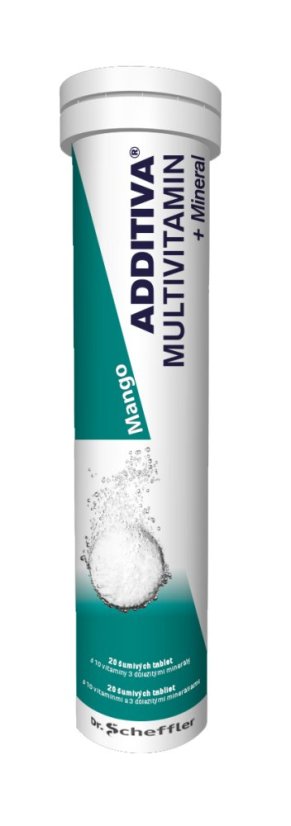 Multivitamin + Mineral MANGO šum. tablety 20 ks
