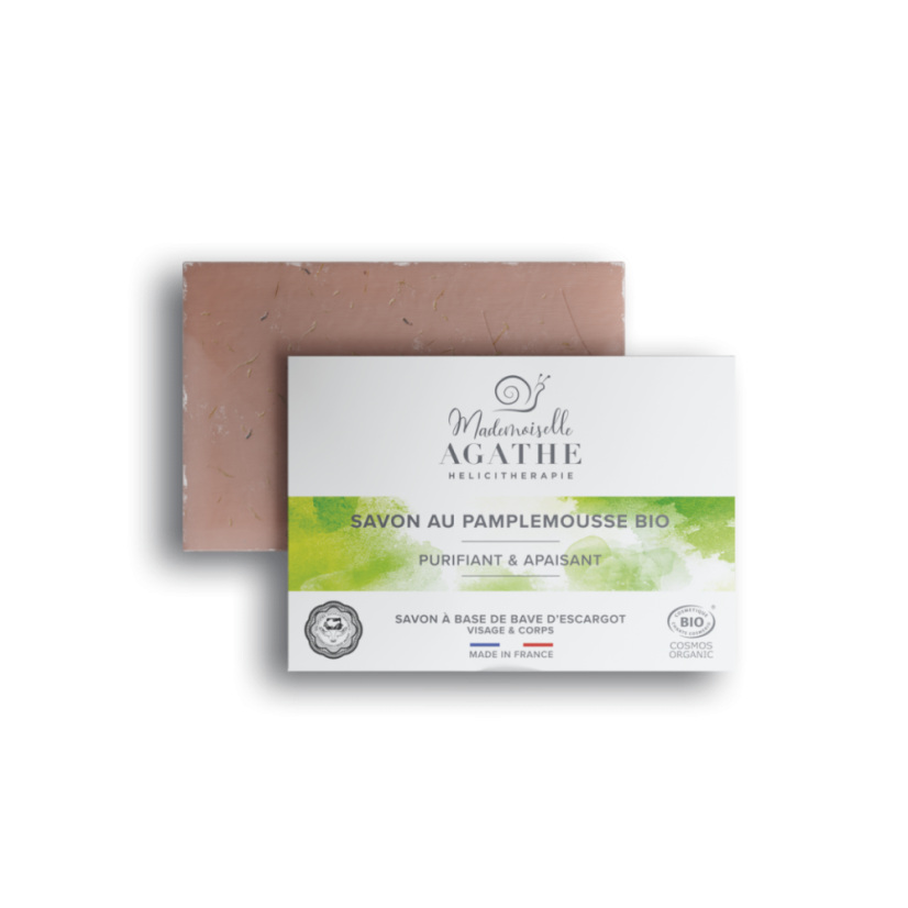 Mlle Agathe Grapefruitové mýdlo 100 g (BIO)