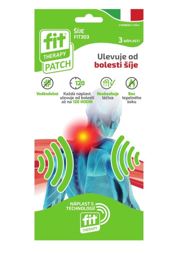 Náplast FIT – Šíje 3 ks