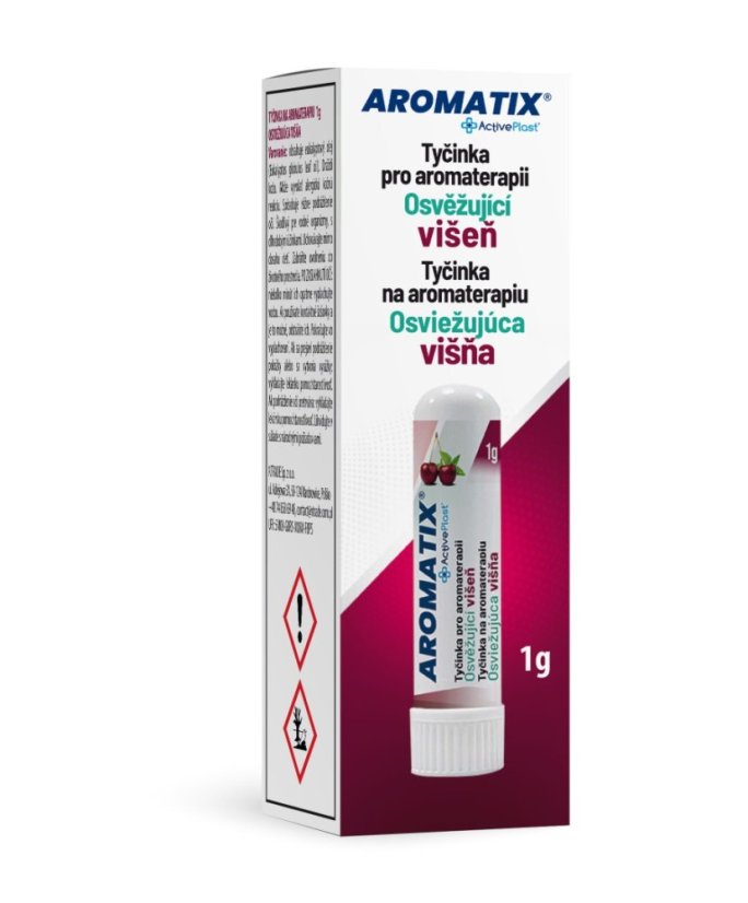Aromatix nosní inhalátor, osvěžující višeň 1 ks