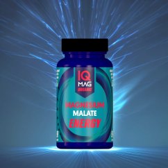 IQ Mag ENERGY organický hořčík malát + vitamín B6 pro energi