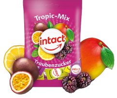 Intact sáček hroznový cukr TROPIC MIX 75 g
