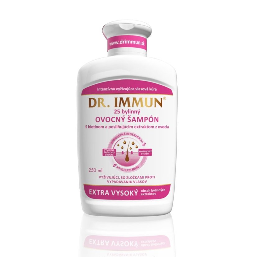 DR. IMMUN Bylinný ovocný šampon 25 bylin