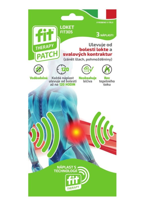 Náplast FIT – Loket 3 ks