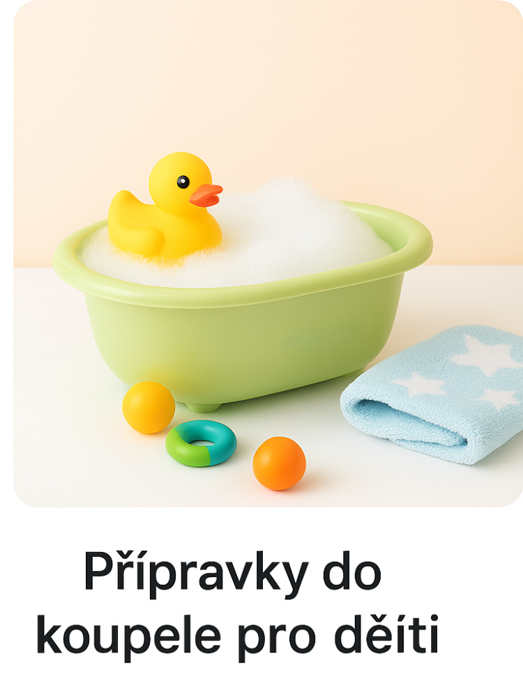 Přípravky do koupel