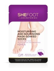 Ponožky s vyživujícím a hydratačním účinkem Ponožky s vyživujícím a hydratačním účinkem