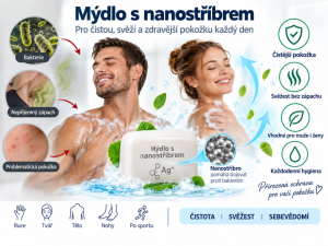 Mýdlo s nano stříbrem: k čemu se používá a pro jakou pokožku je vhodné
