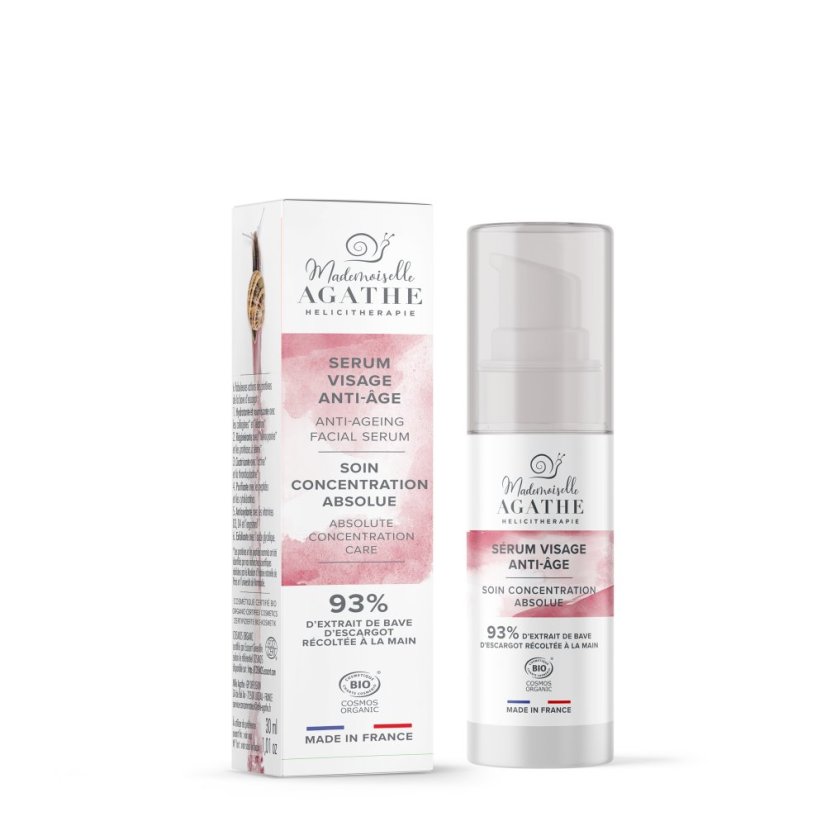 Mademoiselle Agathe Anti-aging sérum 30 ml s 93 % šnečího extraktu