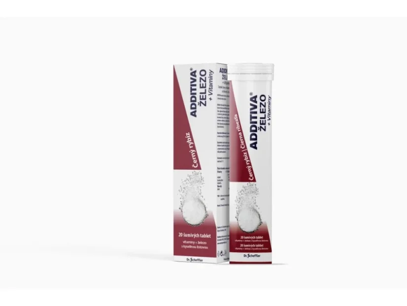 Addititiva Železo (Fe2+) + Vitaminy s kyselinou listovou