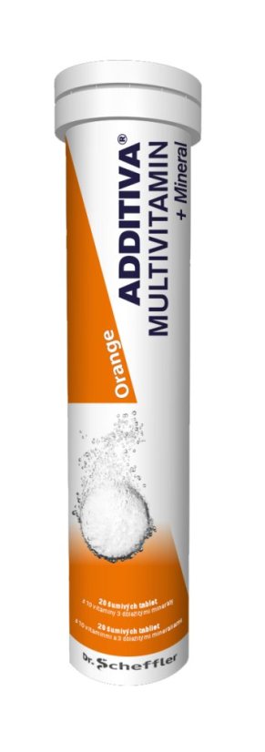 Multivitamin + Mineral ORANGE šum. tablety 20 ks