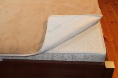 Vlněné prostěradlo z velbloudí vlny - světle hnědé