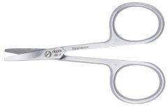 Nůžky dětské zahnuté, kulaté, nerez 8 cm NIPPES Solingen