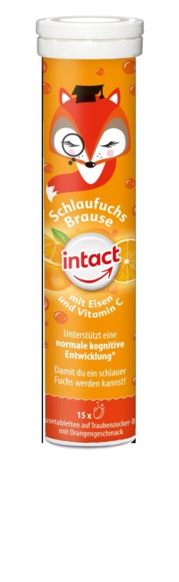 Chytrá liška, železo + vit.C - Pomeranč 15 tbl