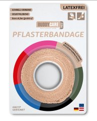 Náplast BUDDYCARE 5cm x 4,5m pleťová 1 ks