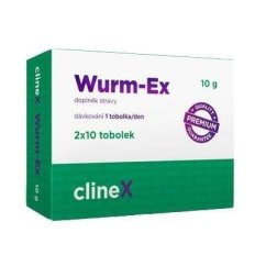 Clinex Wurm Ex 20 tablet Proti parazitům v lidském těle