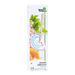 Naturprodukt přírodní ušní svíce 2 ks