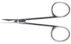 Nůžky na kůži zahnuté špičaté 9 cm Solingen  1 ks