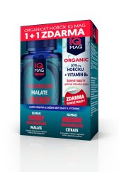 IQ Mag 1+1 ENERGY - organický hořčík malát + vitamín B6