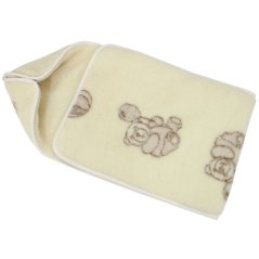 Dětský zimní fusak Medvídci - Ovčí vlna