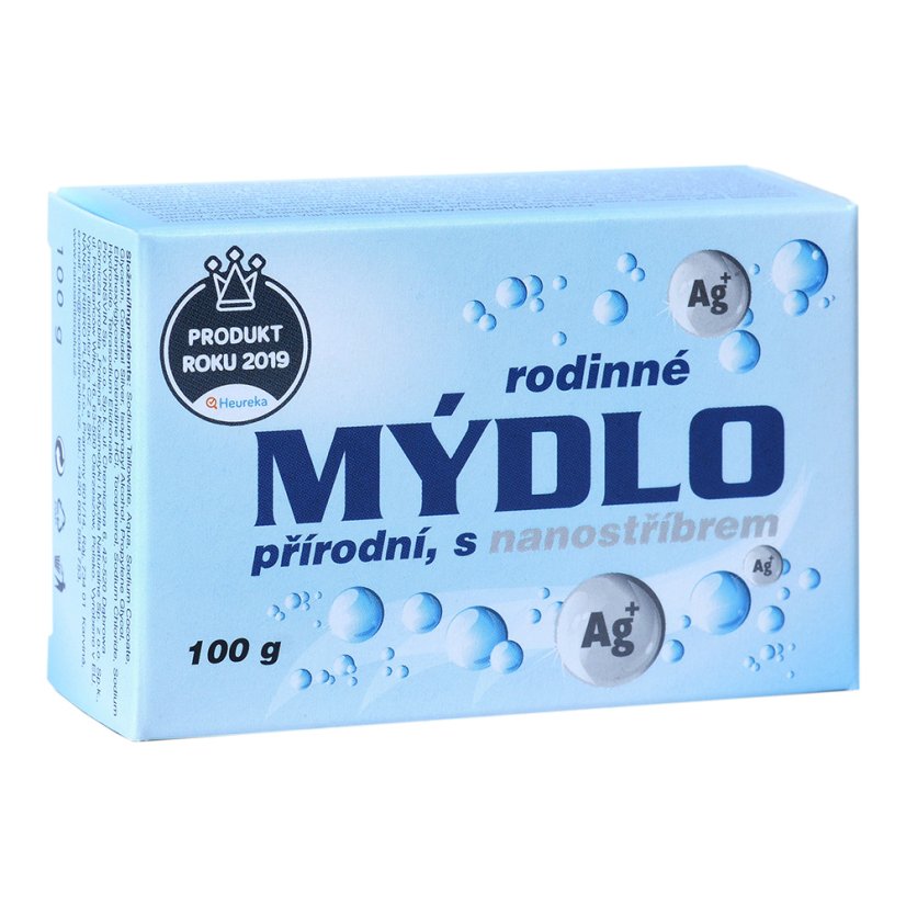 Přírodní mýdlo s nano stříbrem 100 g