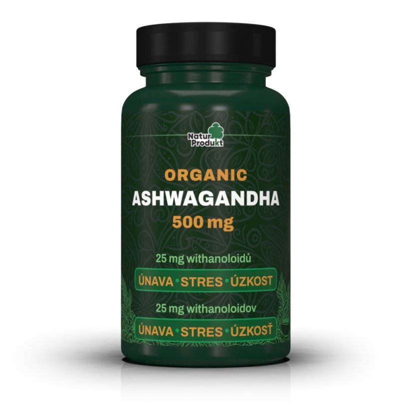 Naturprodukt Ashwagandha 500 mg 60 tob