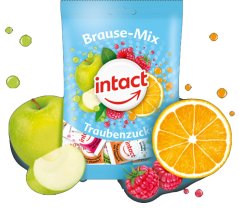 Šumivé pastilky BRAUSE-MIX s vit. C 75 g