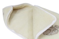 Dětský zimní fusak Medvídci - Ovčí vlna