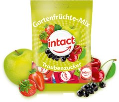 Intact sáček hroznový cukr ZAHRADNÍ MIX 75 g