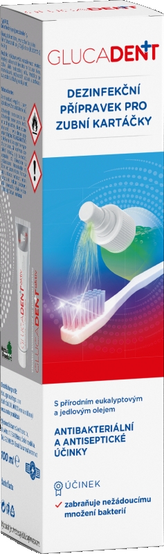 Glucadent dezinfekce na zubní kartáčky 100 ml