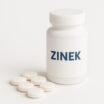 ZINEK - Hlavní účinná látka - Spirulina