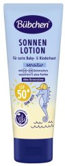 Bübchen Sensitive opalovací mléko OF 50+