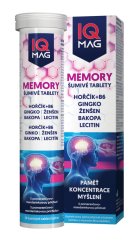 IQ Mag MEMORY – podpora paměti a soustředění – šumivé tbl.