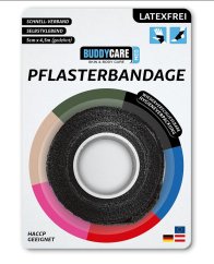 Náplast BUDDYCARE 5cmx4,5m černá 1 ks