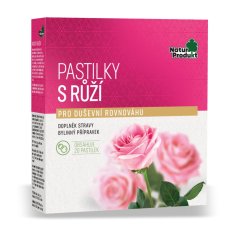 Naturprodukt pastilky s růží 20 past