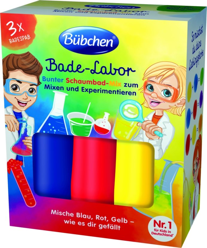 Bübchen koupelová laboratoř 3x50 ml